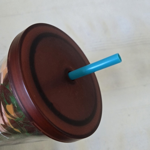 Starbucks 2019 Terra Cotta Desert Cactus Bloom 24oz Acrylic Tumbler - Picture 6 of 16